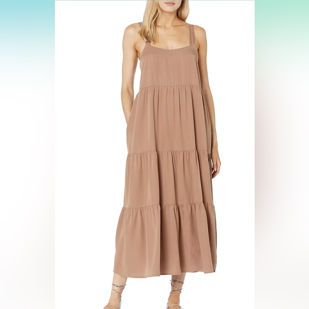 XL Tan Maxi dress